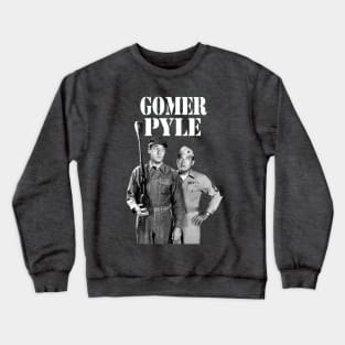 Gomer Pyle   U.S.M.C. Jim Nabors , Frank Sutton , 1960s tv series Crewneck Sweatshirt